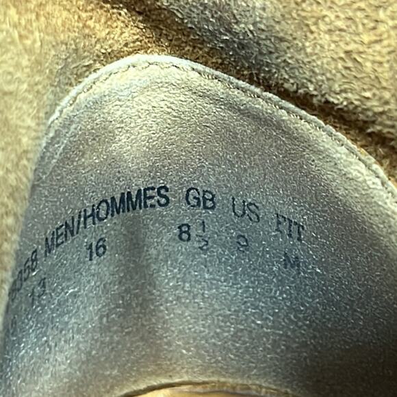 Clarks Originals Beeswax Brown Leather Crepe Sole Desert Chukka Boots Men Size 9 - Picture 11 of 11